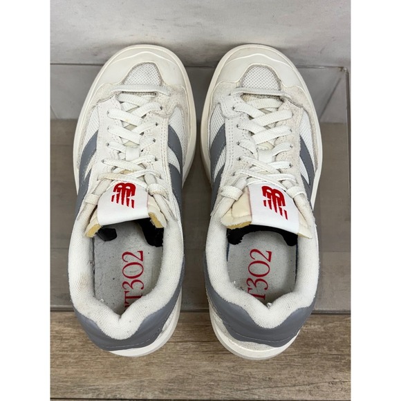 New Balance CT302RS Platform Sneakers White Gray Red Women's Size 7 - Picture 5 of 10